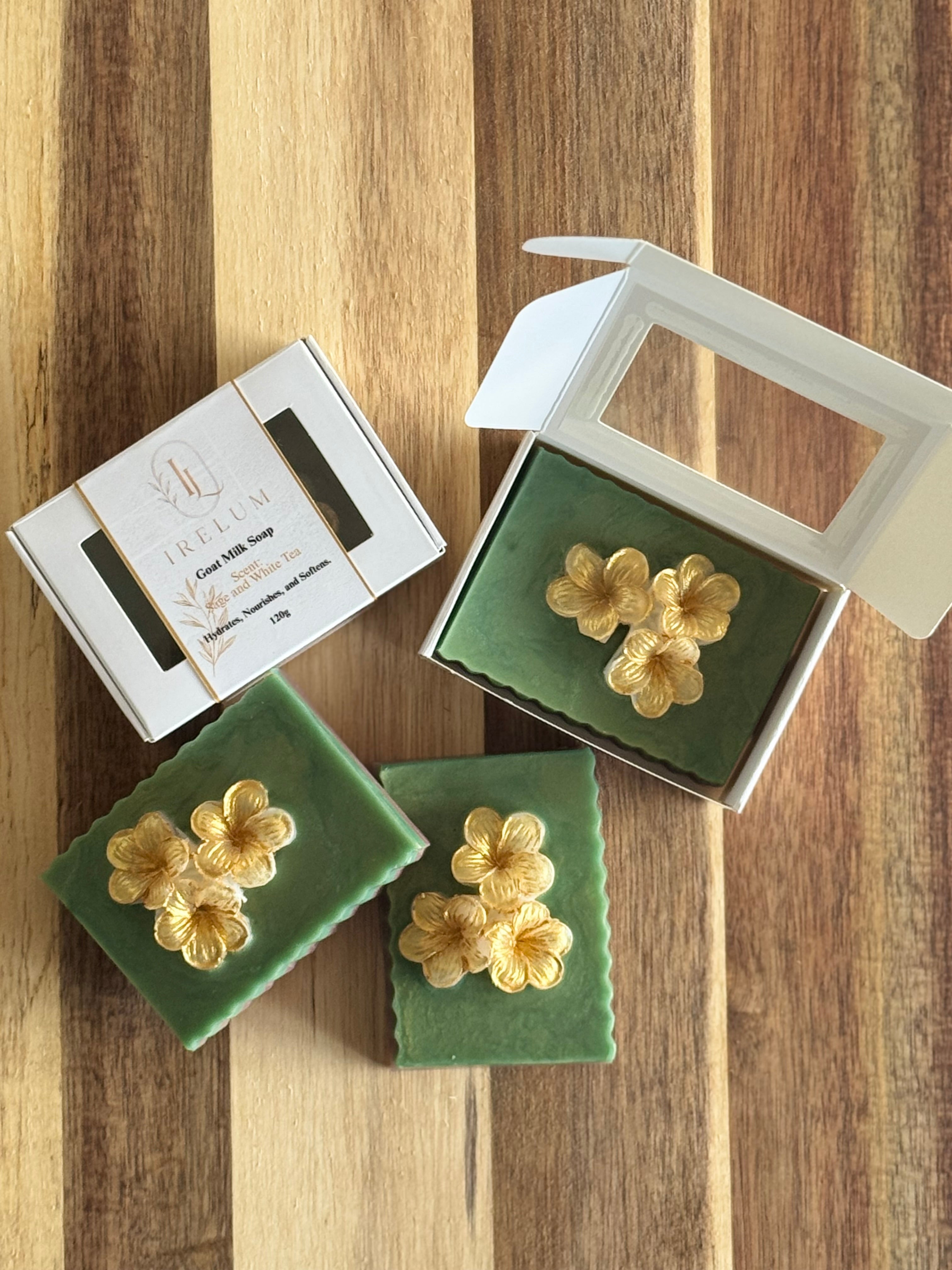Sage and White Tea Goat Milk Soap