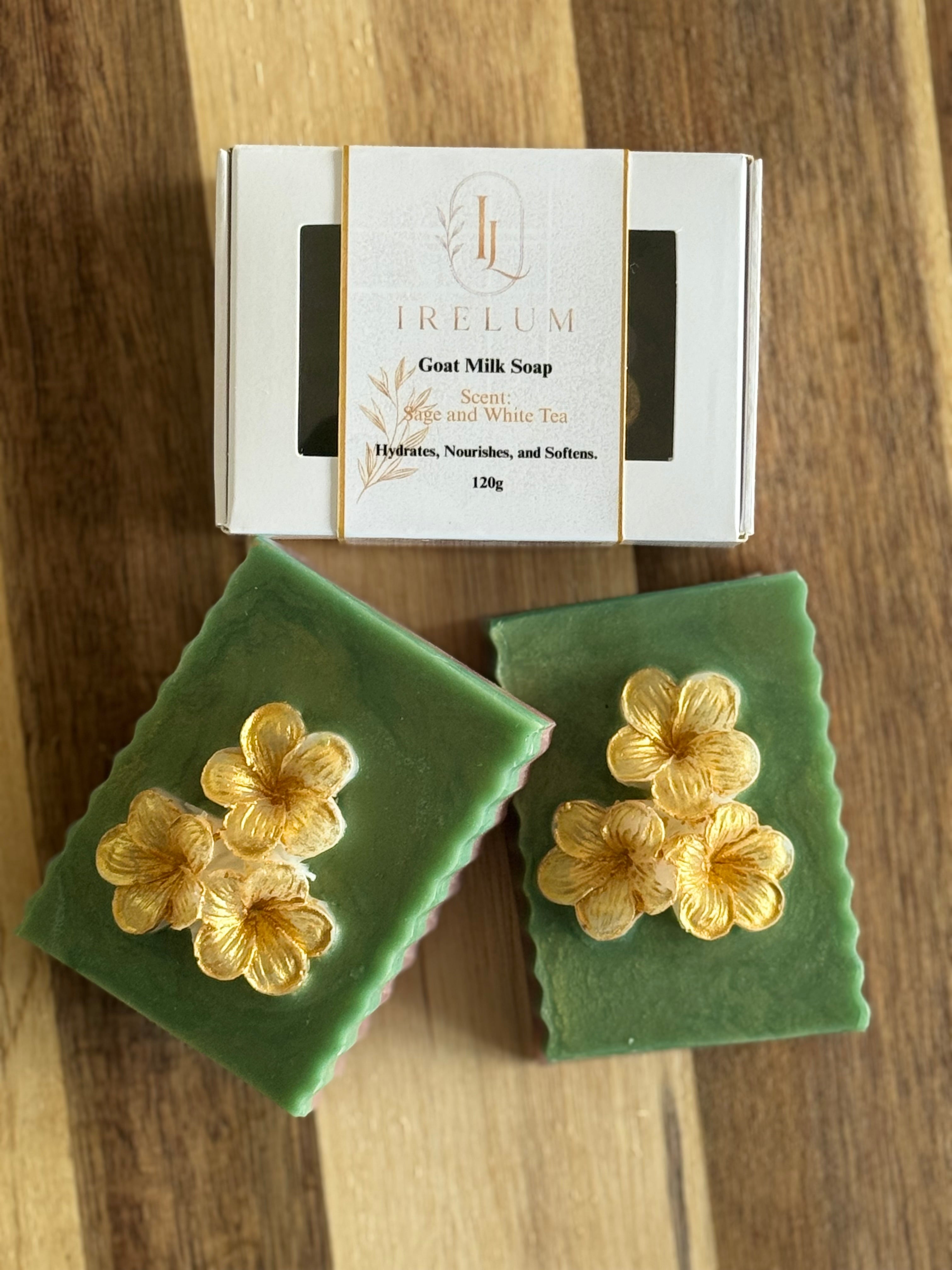 Sage and White Tea Goat Milk Soap