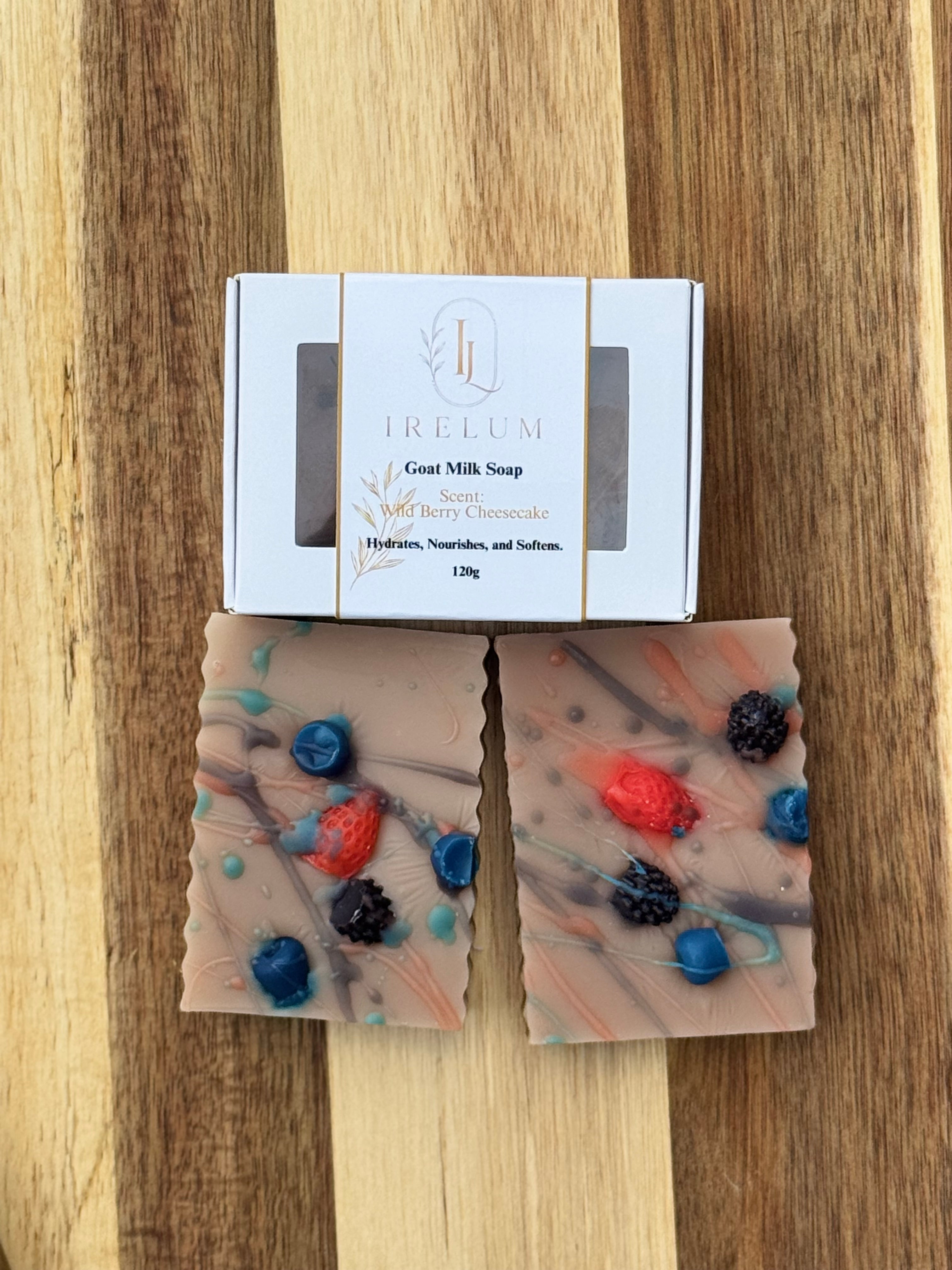 Wild Berry Cheesecake Goat Milk Soap