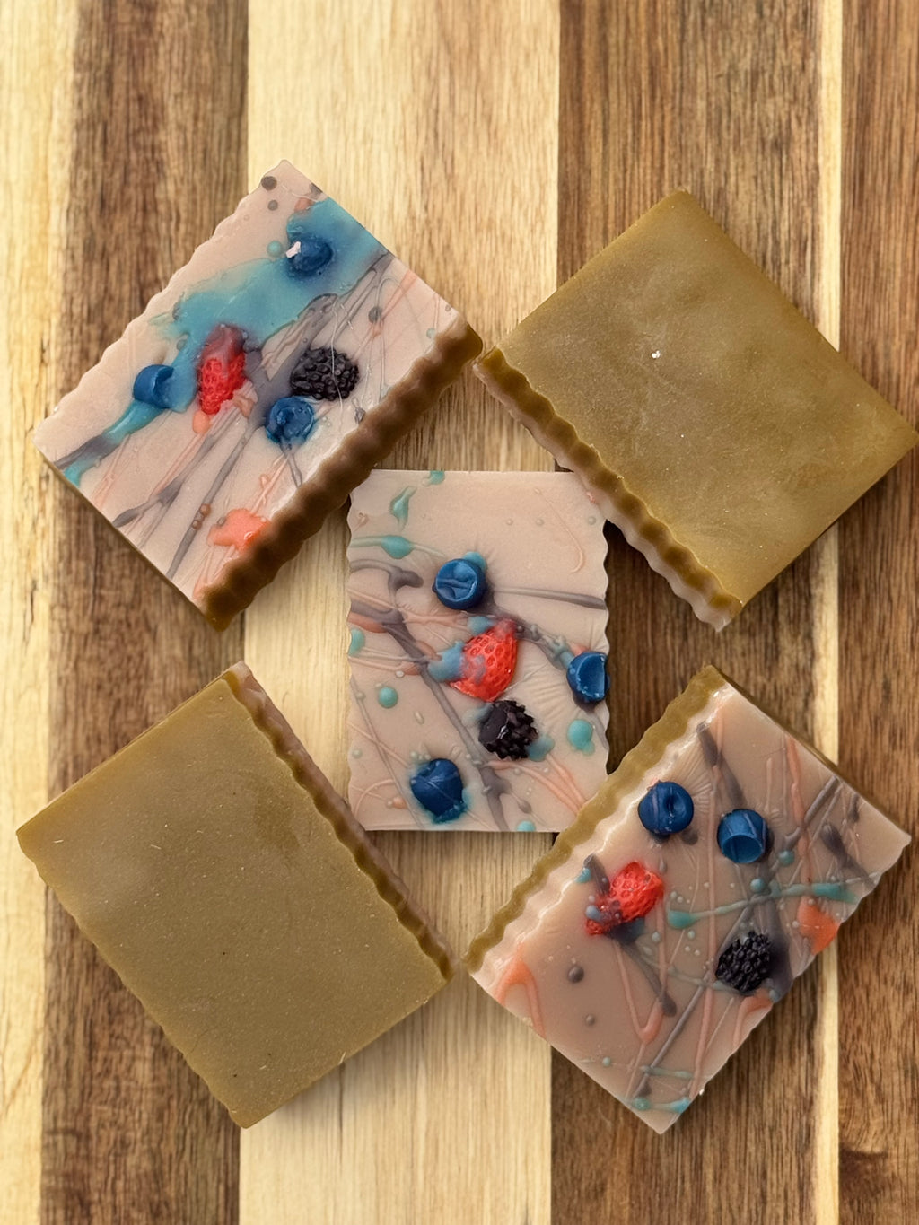 Wild Berry Cheesecake Goat Milk Soap