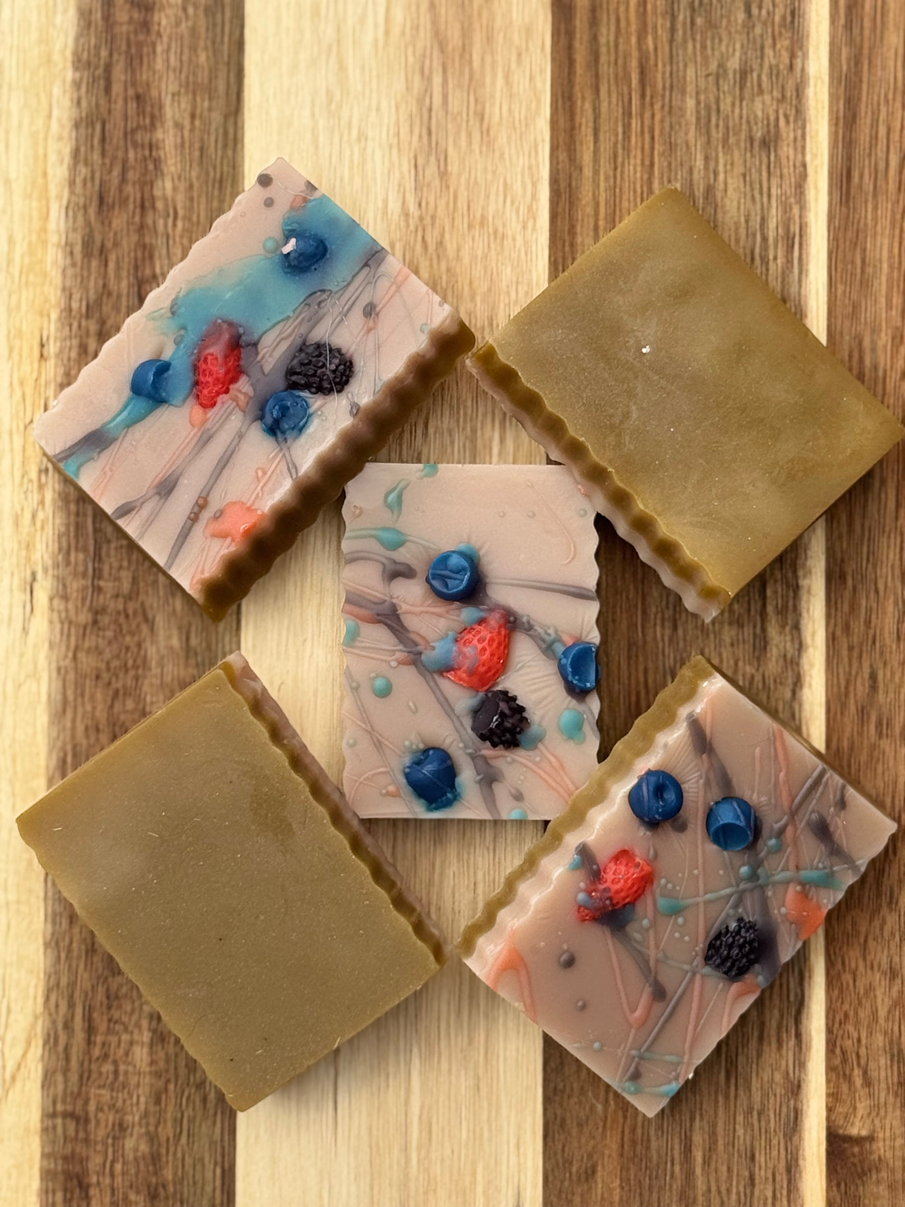 Wild Berry Cheesecake Goat Milk Soap