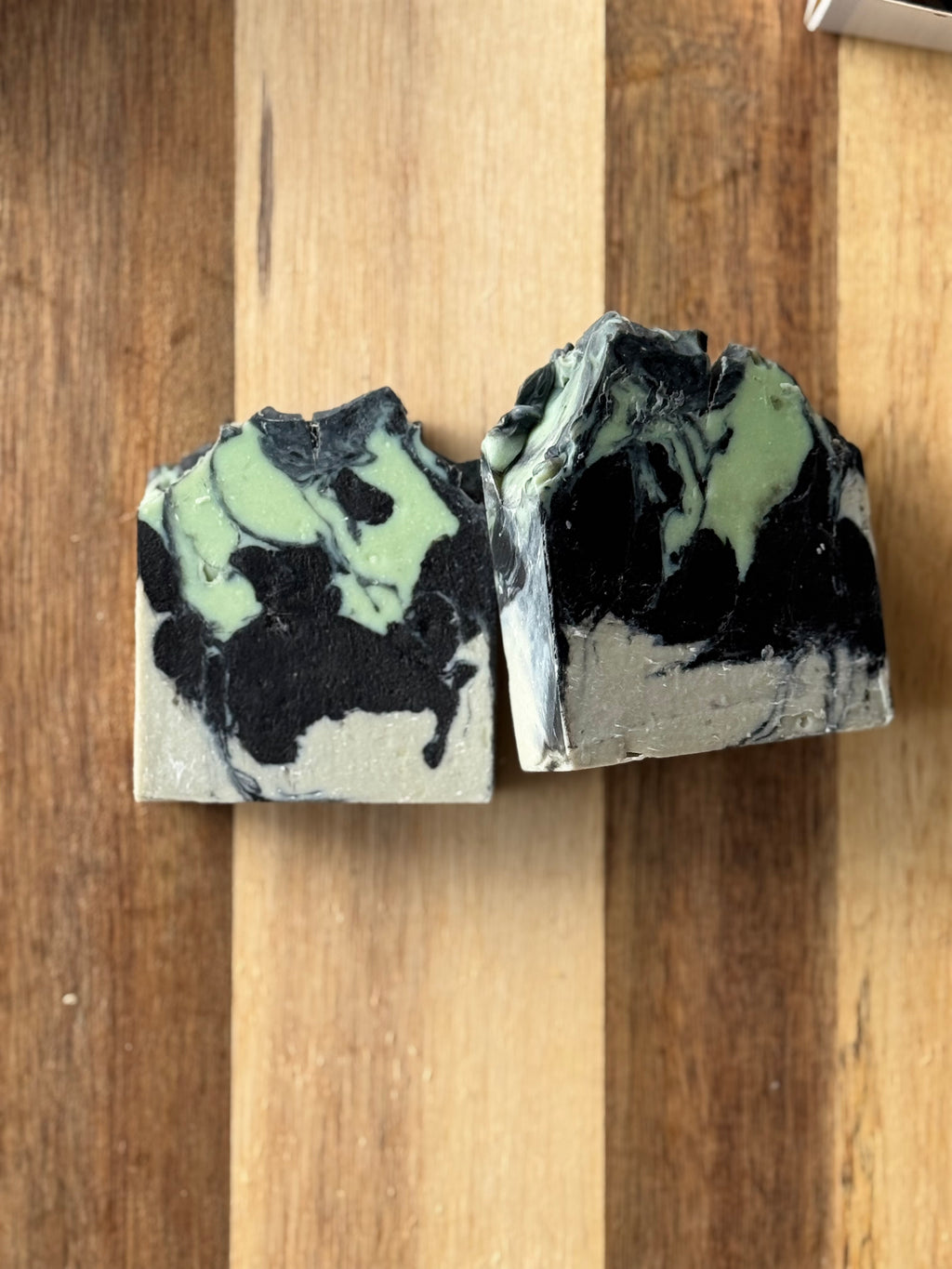 Activated Charcoal Cold Process Soap | Eucalyptus & Spearmint | Handmade Artisan Soap