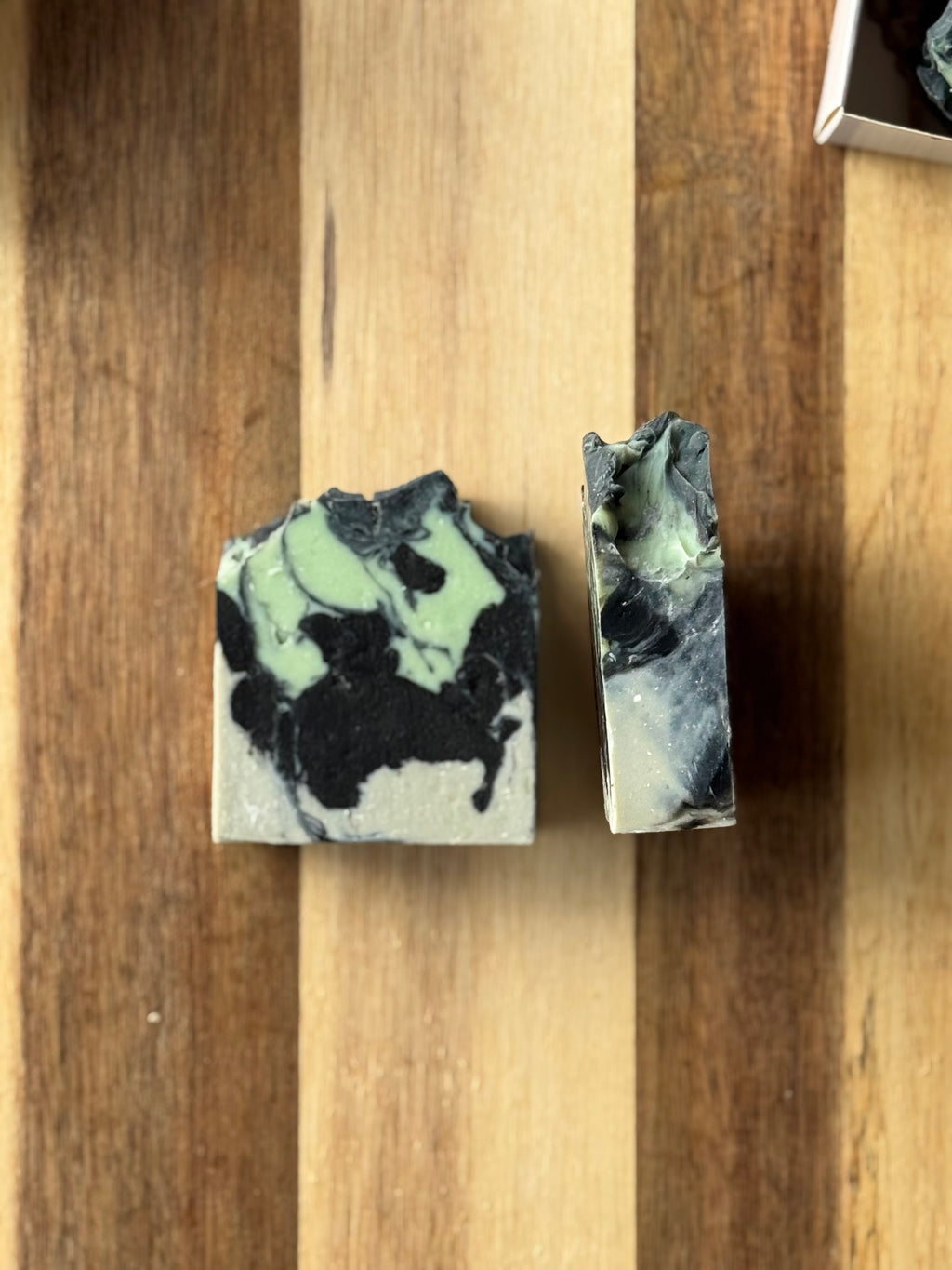 Activated Charcoal Cold Process Soap | Eucalyptus & Spearmint | Handmade Artisan Soap