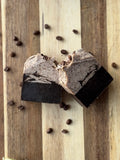 Coffee Scrub Cold Process Soap | Handmade Exfoliating Soap | Real Ground Coffee