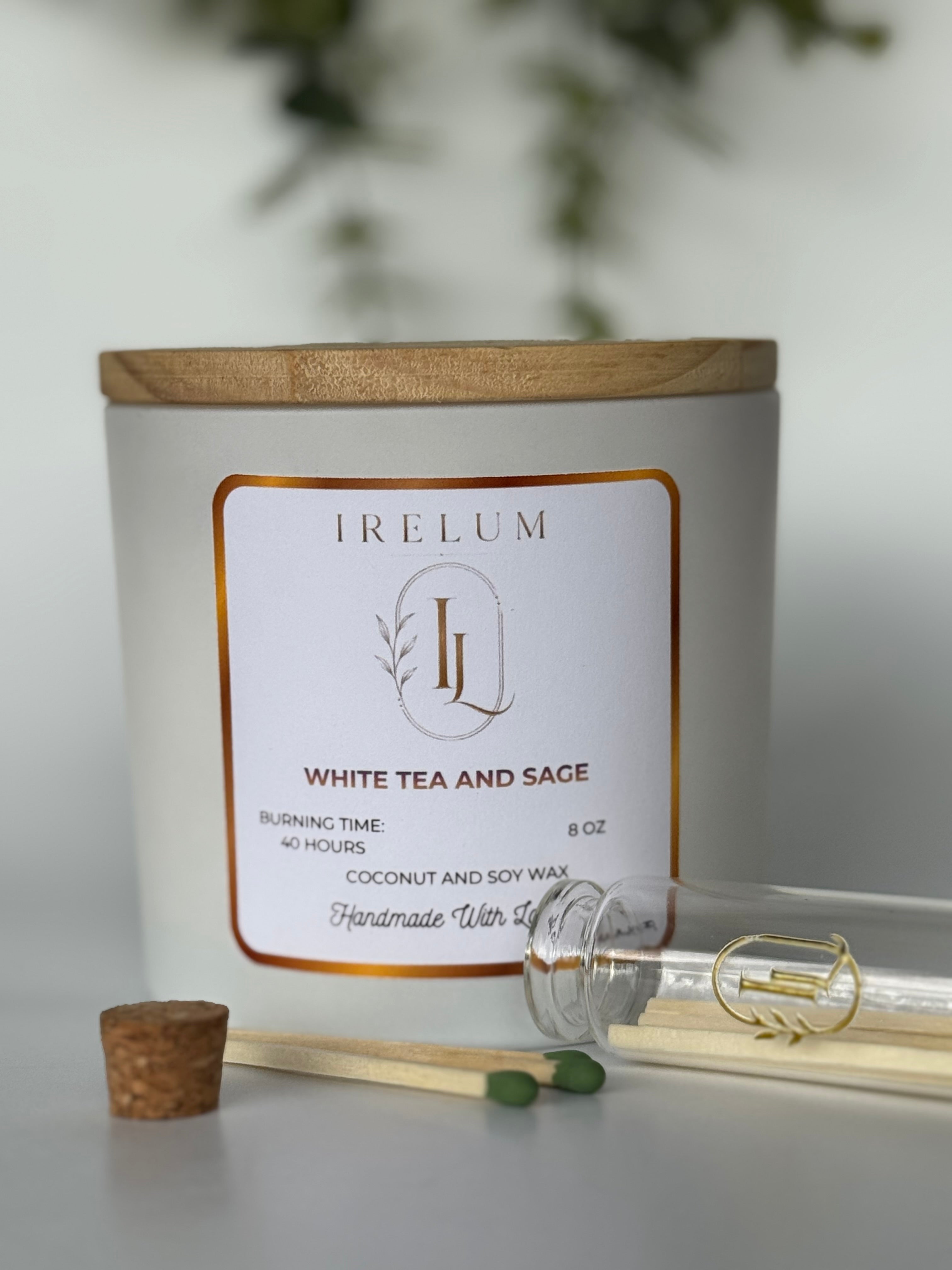 Tranquil Tea Coconut Soy Candle