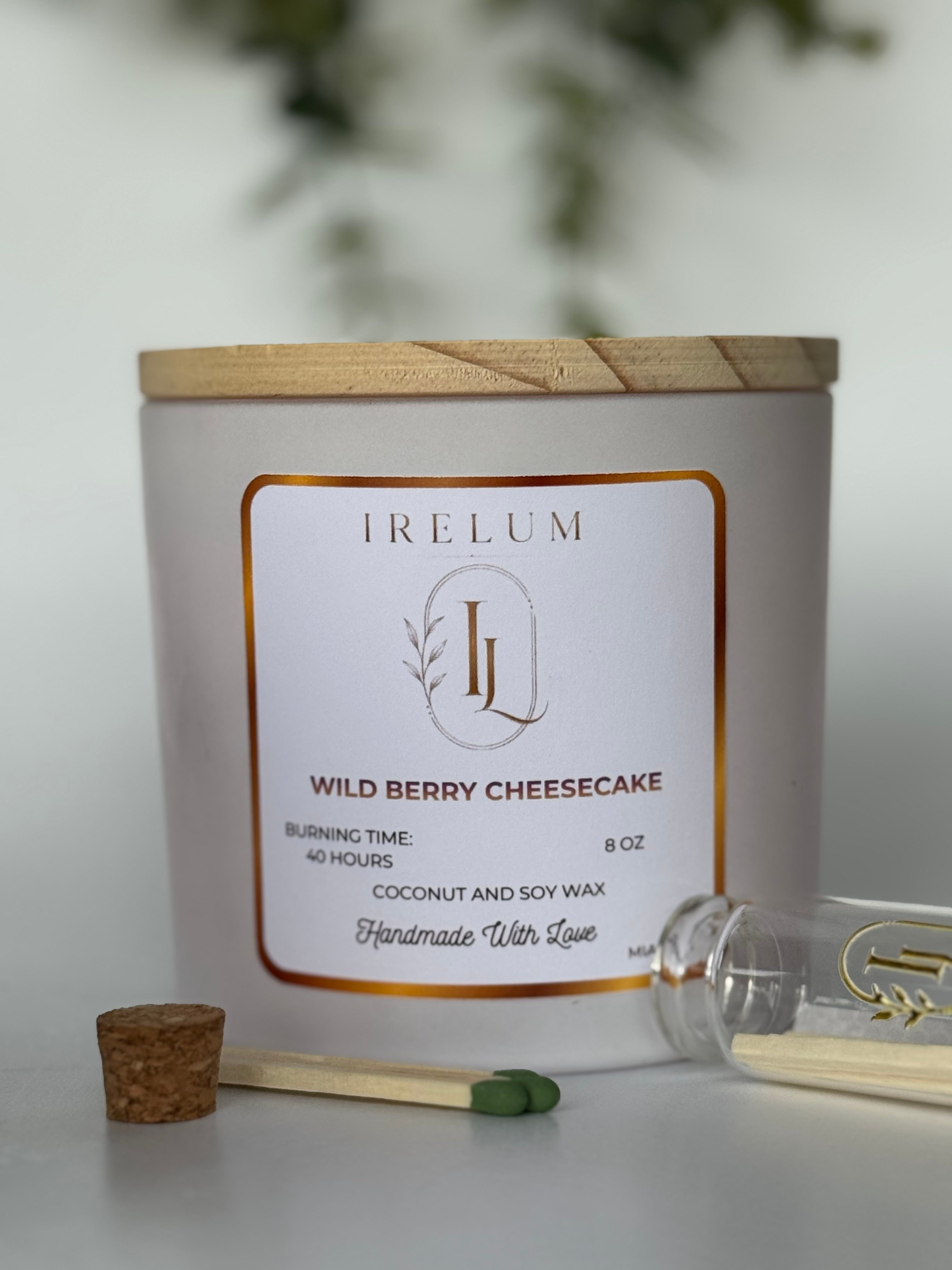 Berry Velvet Coconut Soy Candle